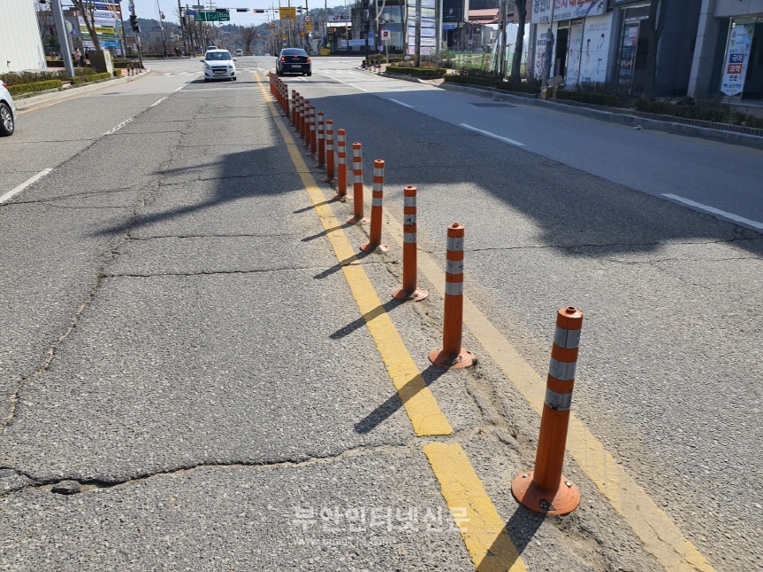6000억 부안군정 도로 파손으로 삶의 질 추락 